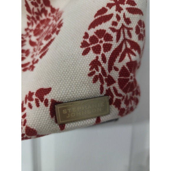 Stephanie Johnson Canvas Tote Shopper Bag Purse Handbag - Picture 3 of 4